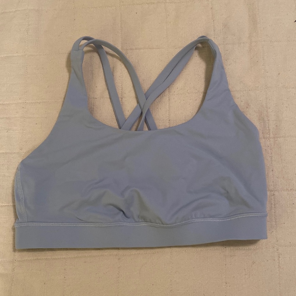 Light blue lululemon bra